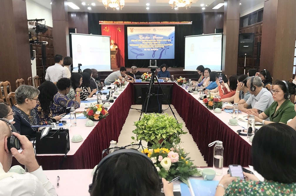 Phụ nữ Việt Nam và Nam Phi chia sẻ kinh nghiệm trong lãnh đạo và hội nhập quốc tế Phụ nữ Việt Nam và Nam Phi chia sẻ kinh nghiệm trong lãnh đạo và hội nhập quốc tế
