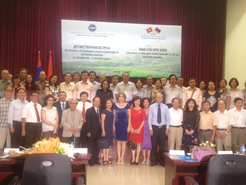 Vì tình hữu nghị bền chặt giữa Việt Nam và Armenia