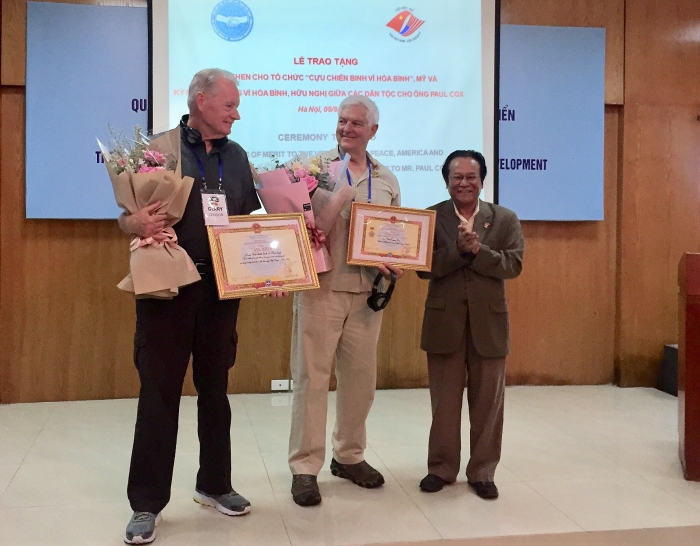 Vinh danh cá nhân và tổ chức Cựu chiến binh vì Hòa bình vinh danh ca nhan va to chuc cuu chien binh vi hoa binh