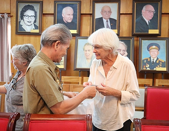 Gặp gỡ hữu nghị giữa cựu chiến binh Việt - Mỹ, bàn cách thúc đẩy hợp tác nhân dân gap go huu nghi giua cuu chien binh viet my ban cach thuc thuc day hop tac nhan dan