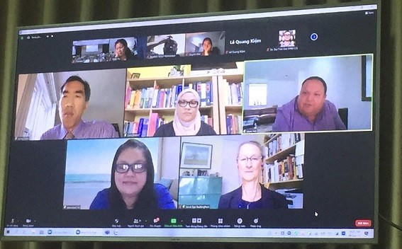 Hội Việt-Mỹ tổ chức hội thảo quốc tế trực tuyến về tôn giáo và pháp quyền Hội Việt-Mỹ tổ chức hội thảo quốc tế trực tuyến về tôn giáo và pháp quyền