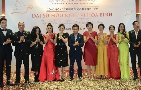 Lần đầu tiên mở cuộc tìm kiếm “Đại sứ hữu nghị vì hòa bình”