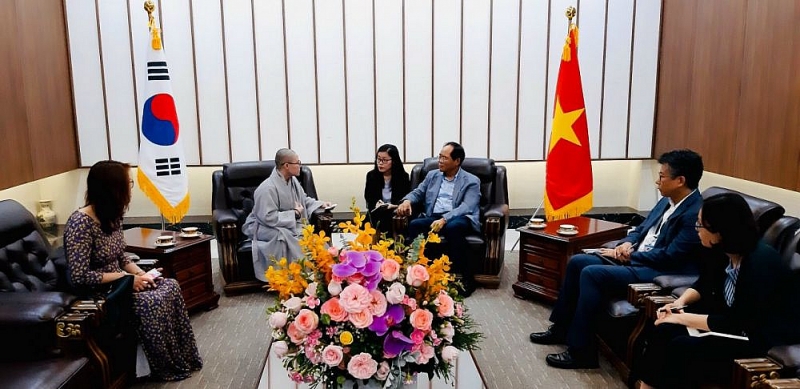 Đại sứ Hàn Quốc đánh giá cao đóng góp của Phật giáo Việt Nam tại Hàn Quốc