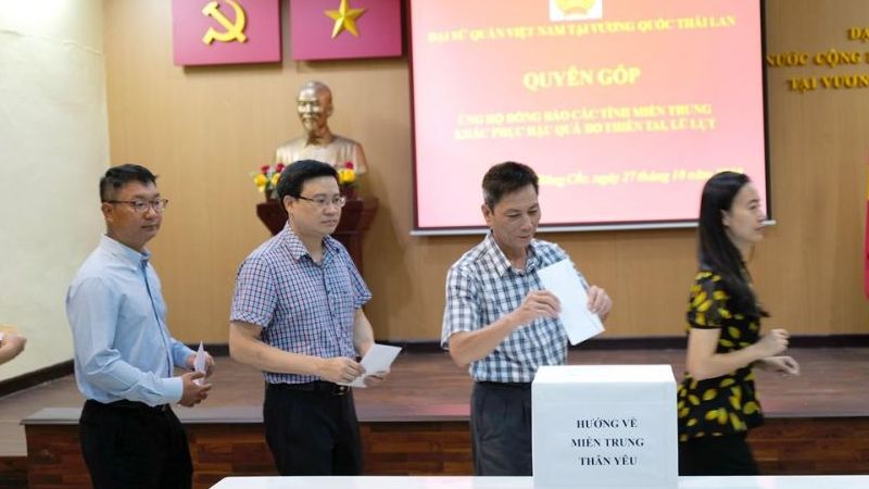 Người Việt tại Thụy Sỹ, Malaysia và Thái Lan hướng về đồng bào miền Trung