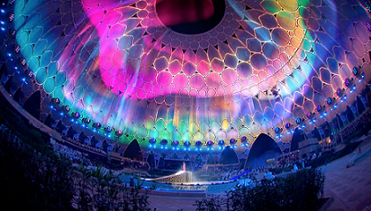 Bữa tiệc về hình ảnh tại Lễ khai mạc Triển lãm Thế giới World EXPO 2020