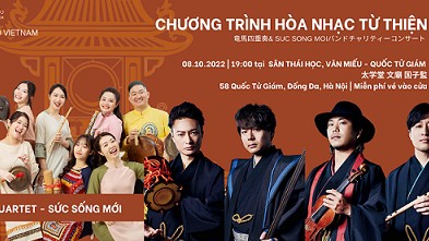 Hòa nhạc từ thiện Việt-Nhật vì trẻ em vùng cao Việt Nam