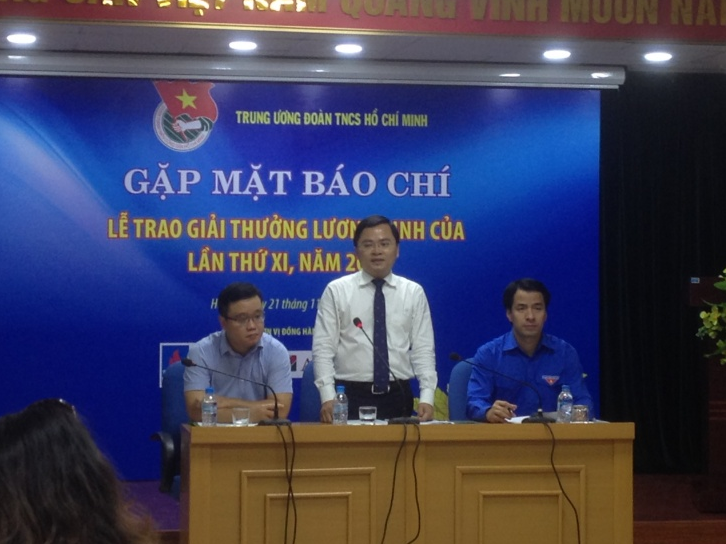 85 thanh niên nông thôn nhận Giải thưởng Lương Định Của 2016