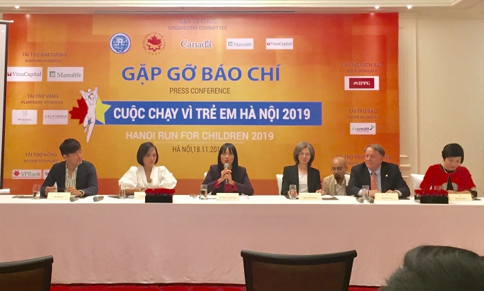 cuoc chay vi tre em ha noi se thu hut dong dao nghe si tham gia