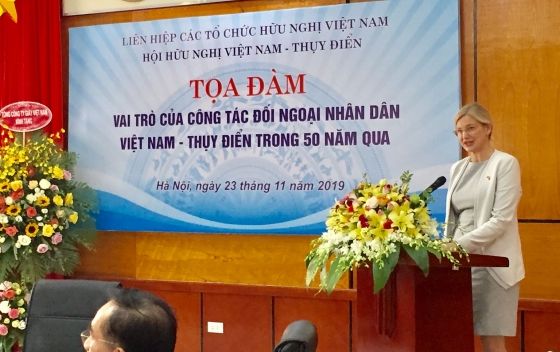 Tăng cường đối ngoại nhân dân Việt Nam – Thụy Điển