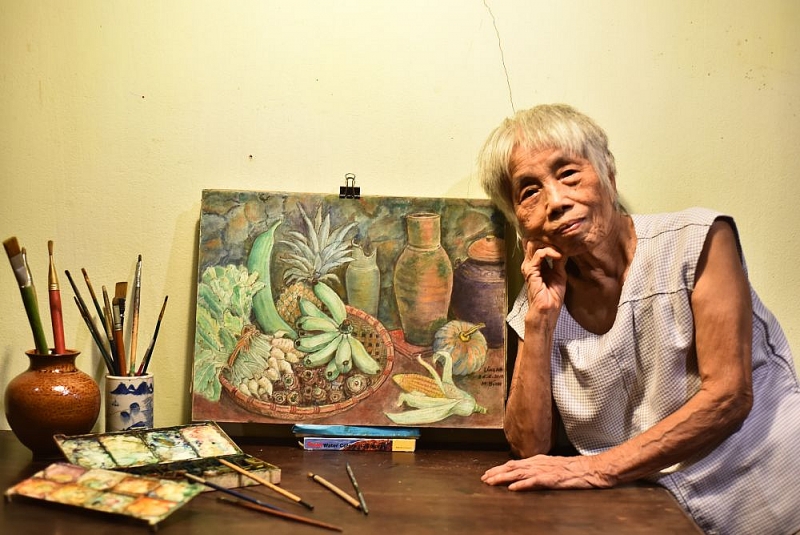 Họa sĩ Mộng Bích Vẽ cũng là một cách nghỉ ngơi hoa si mong bich ve cung la mot cach nghi ngoi