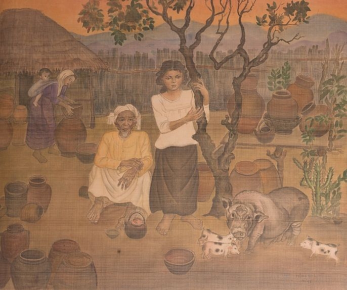 Họa sĩ Mộng Bích Vẽ cũng là một cách nghỉ ngơi hoa si mong bich ve cung la mot cach nghi ngoi