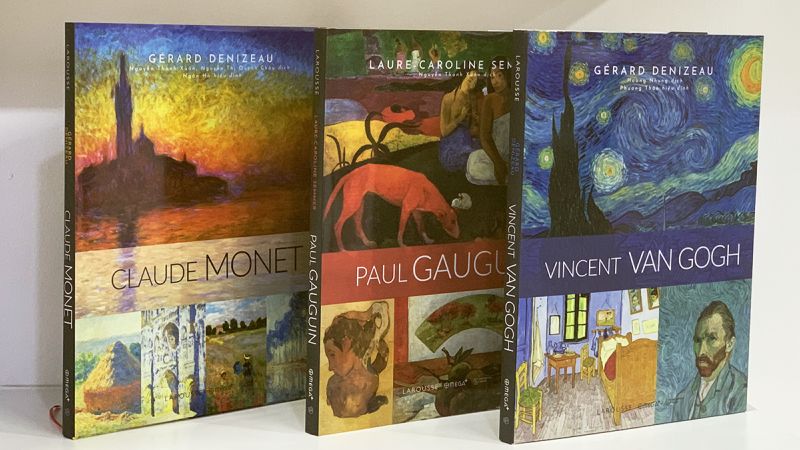 Phát hành bộ sách về ba danh họa nổi tiếng thế giới