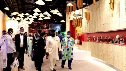 Nhà Triển lãm Việt Nam thu hút được sự quan tâm từ bạn bè và truyền thông quốc tế