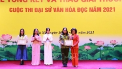 Vinh danh giải thưởng Đại sứ Văn hóa đọc năm 2021
