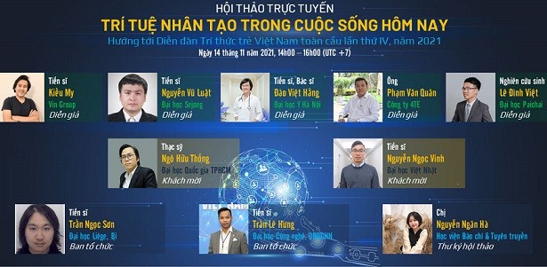 Trí thức trẻ Việt Nam toàn cầu cùng luận bàn về trí tuệ nhân tạo Trí thức trẻ Việt Nam toàn cầu cùng luận bàn về trí tuệ nhân tạo