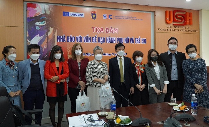 Nâng cao nhận thức báo chí đưa tin về bạo lực với phụ nữ và trẻ em gái