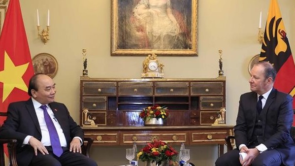 Chủ tịch nước Nguyễn Xuân Phúc đề nghị hợp tác nhiều mặt giữa bang Geneva và các địa phương của Việt Nam