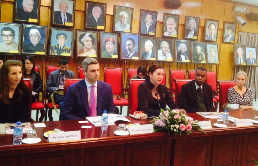 Đoàn Hội đồng các nhà lãnh đạo chính trị trẻ Mỹ thăm Việt Nam