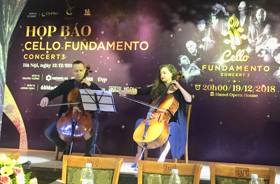 Sắp diễn ra hòa nhạc quốc tế Cello Fundamento sap dien ra hoa nhac quoc te cello fundamento