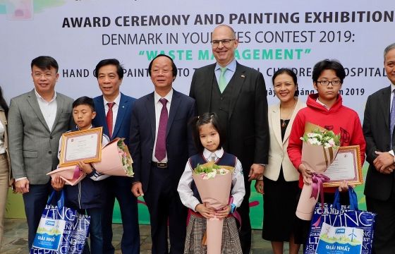 Công bố thí sinh đoạt giải Cuộc thi vẽ Đan Mạch trong mắt em 2019