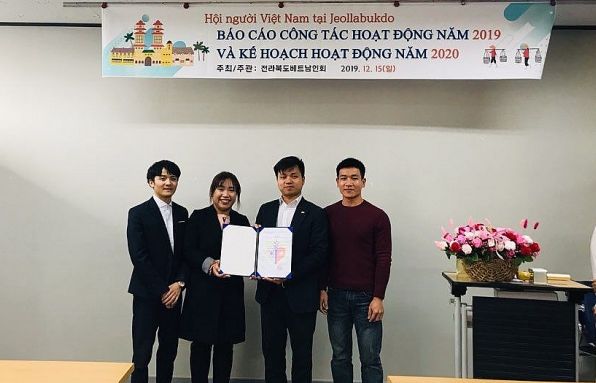 Công nhận cơ sở người Việt thứ 15 tại Jeollabukdo, Hàn Quốc