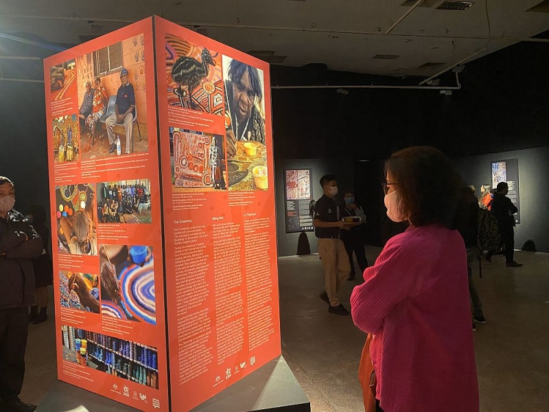 Những cánh cửa Yuendumu lần đầu tiên được giới thiệu tại Việt Nam