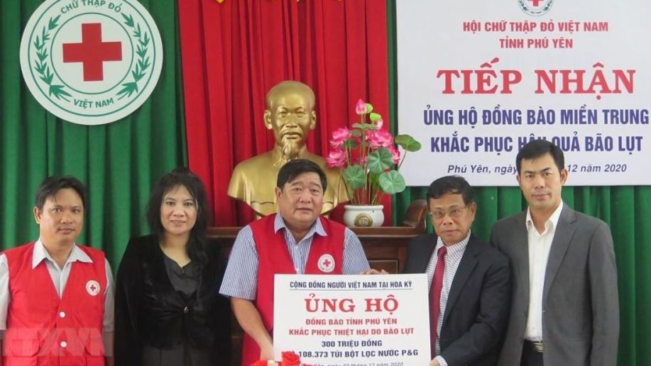 Người Việt tại Mỹ hỗ trợ tỉnh Phú Yên khắc phục hậu quả bão lũ