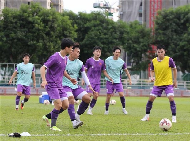 Người Việt tại Singapore tiếp lửa cho đội bóng quê nhà