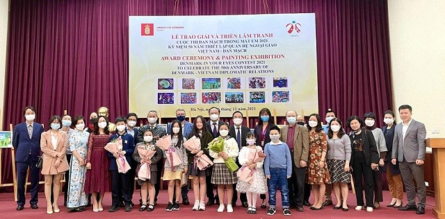 Trao giải cuộc thi Đan Mạch trong mắt em 2021