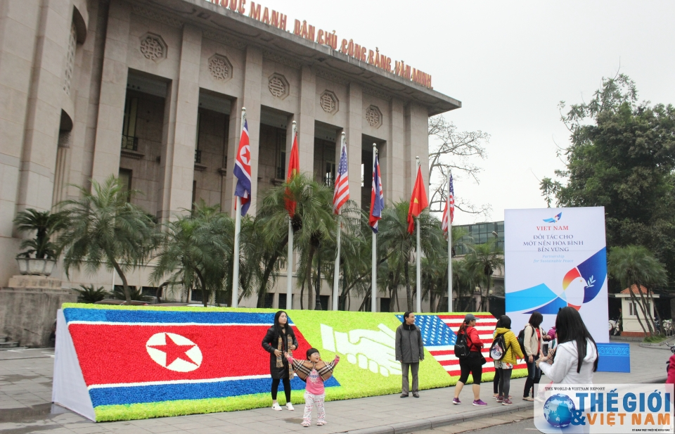 Không khí Hà Nội trong ngày đón Chủ tịch Triều Tiên và Tổng thống Mỹ