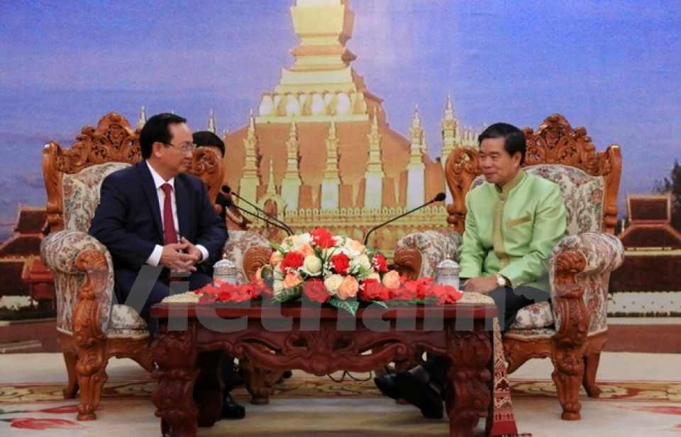 Thủ đô Hà Nội và Vientiane tăng cường hợp tác nhiều lĩnh vực
