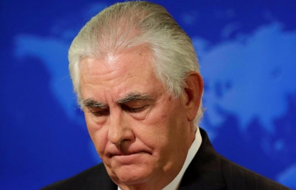 Ông Trump sa thải Ngoại trưởng Rex Tillerson