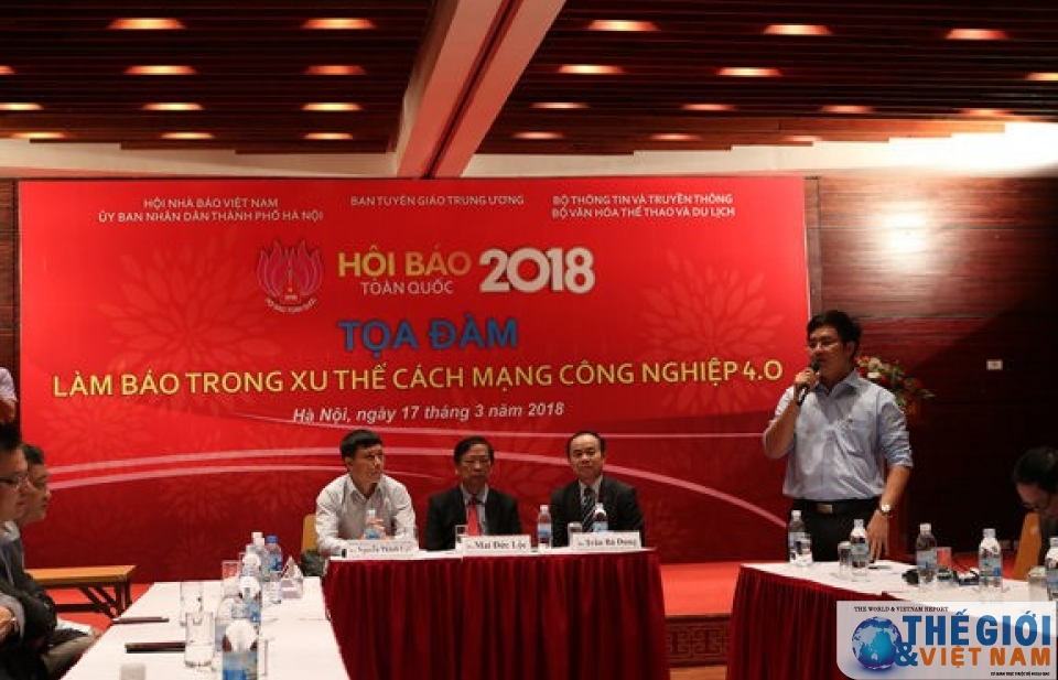 Báo chí cần thay đổi trong thời đại Cách mạng Công nghiệp 4.0