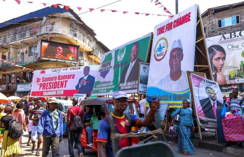 Sierra Leone bầu cử tổng thống vòng hai