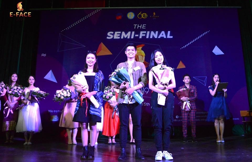 Bán kết E-Face 2019: Chọn ra 8 gương mặt sinh viên Ngoại giao tài năng