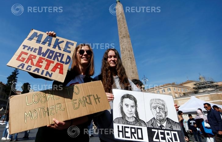 Biểu tình chống biến đổi khí hậu tại Italy