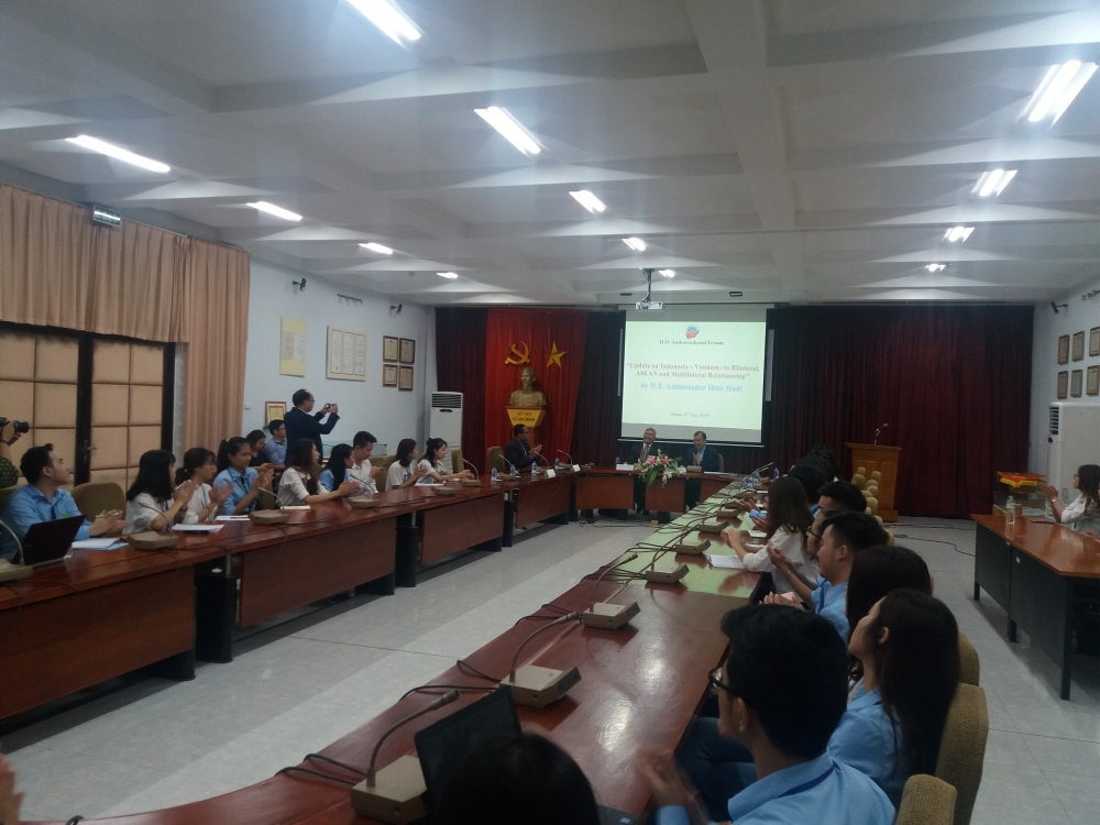 dai su indonesia noi chuyen tai hoc vien ngoai giao