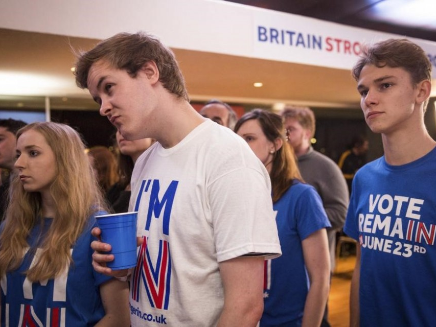 Người dân Anh chọn rời EU