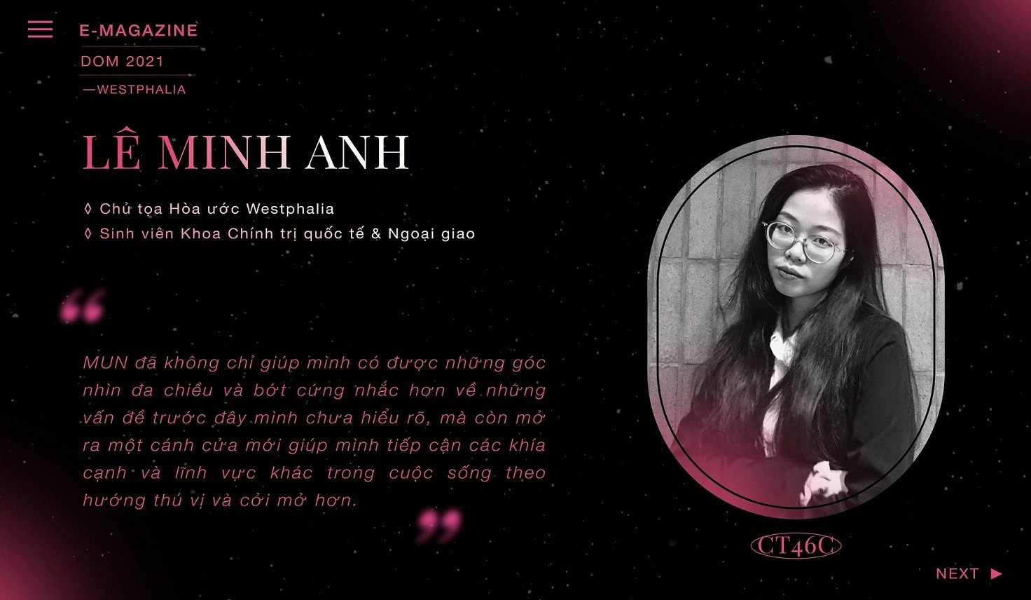 DAV OPEN MUN 2021: GẶP GỠ 5 CHỦ TỌA PHIÊN HỌP MÔ PHỎNG LÀ SINH VIÊN HỌC VIỆN NGOẠI GIAO