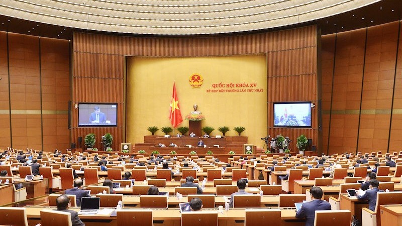 Ngày 11/1, Kỳ họp bất thường lần thứ nhất, Quốc hội khoá XV bế mạc