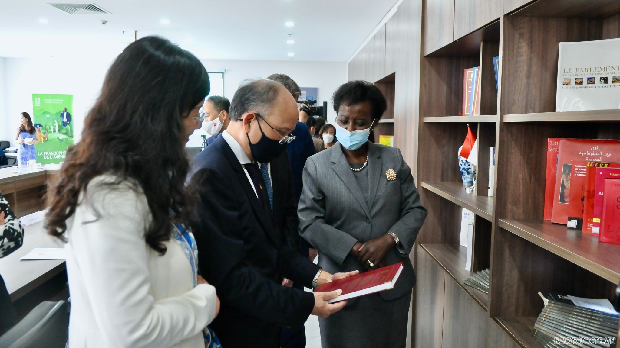 Khánh thành Phòng Pháp ngữ tại Học viện Ngoại giao