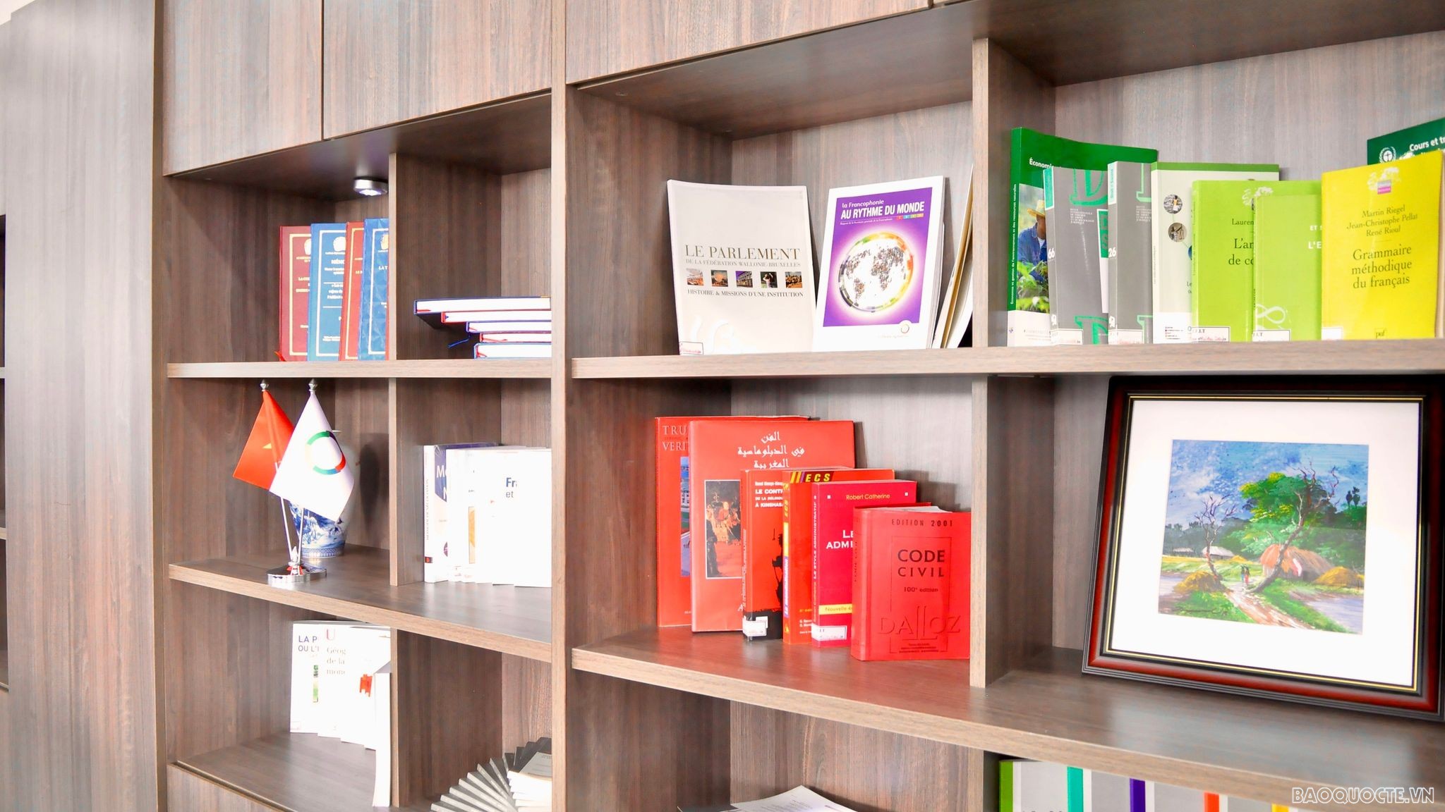 Khánh thành Phòng Pháp ngữ tại Học viện Ngoại giao