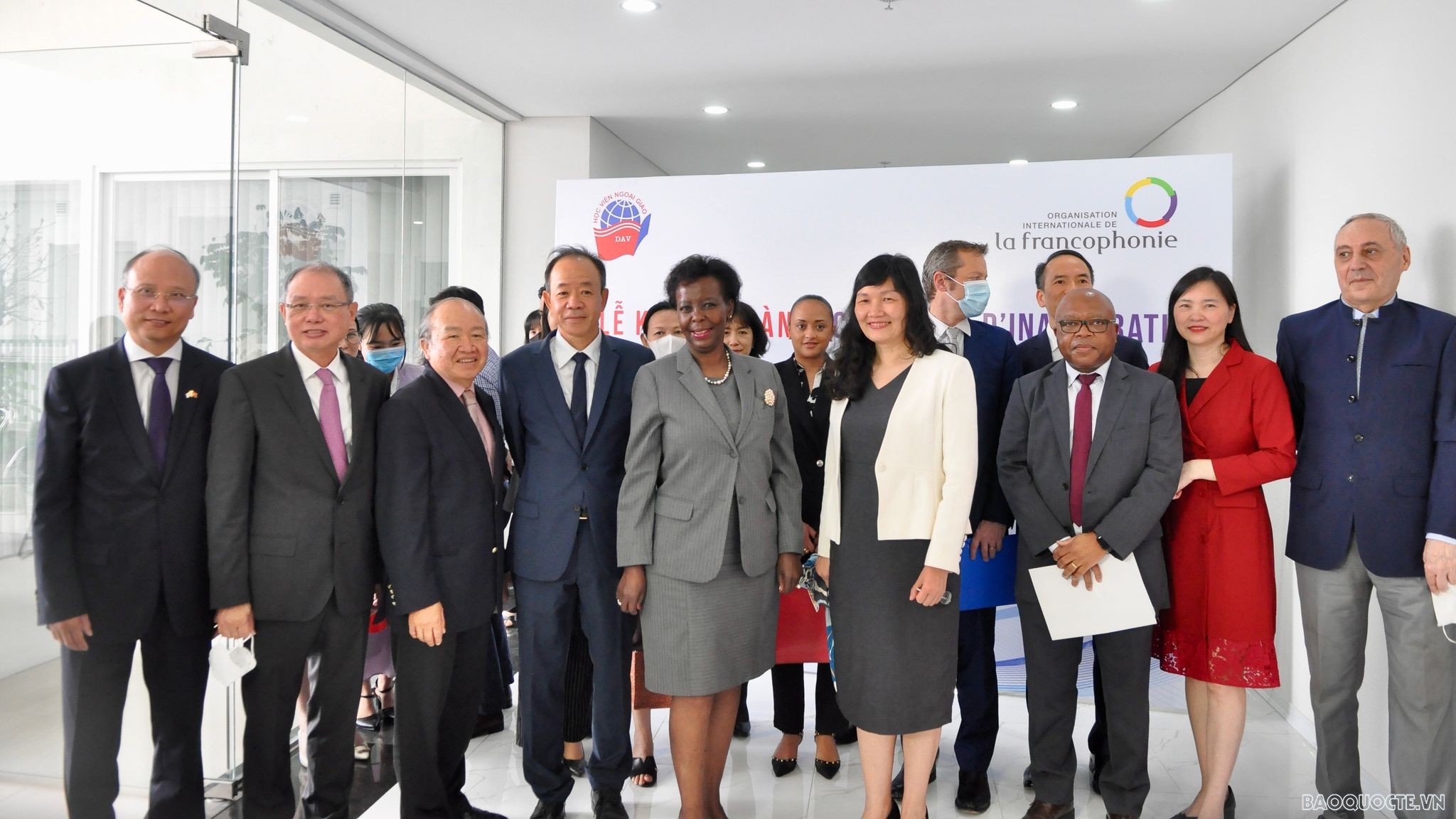 Khánh thành Phòng Pháp ngữ tại Học viện Ngoại giao