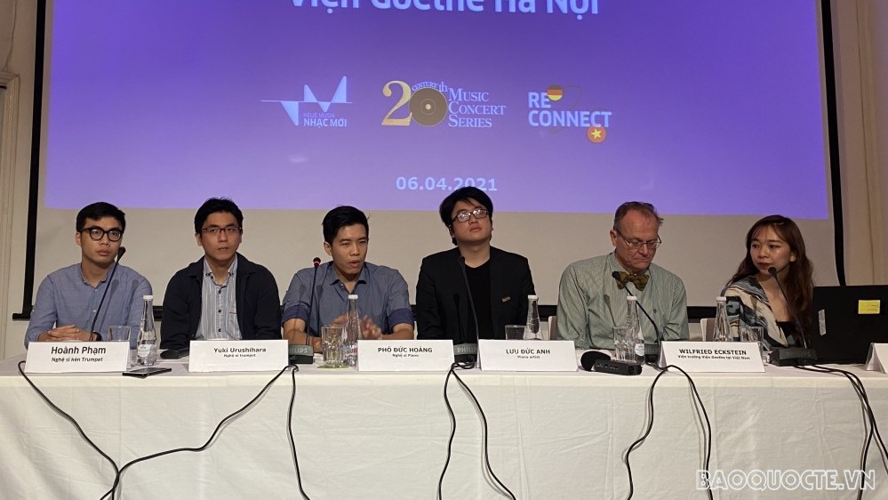 Viện Goethe Hà Nội giới thiệu chương trình âm nhạc kết nối nghệ sĩ Việt Nam-Đức