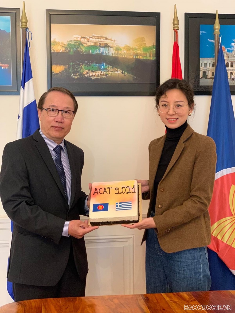 Việt Nam trao chức Chủ tịch Nhóm các Đại sứ quán ASEAN tại Athens cho Indonesia