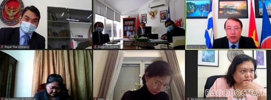 Việt Nam chuyển giao chức Chủ tịch Nhóm các Đại sứ quán ASEAN tại Athens cho Indonesia