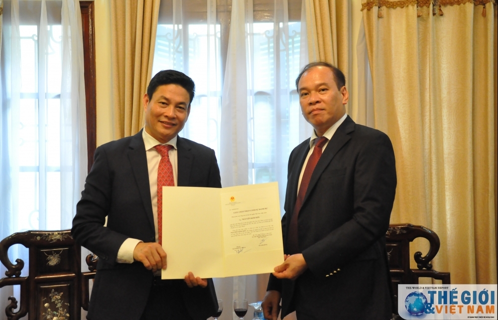 Trao Chứng nhận Lãnh sự Danh dự Cộng hòa Croatia tại Hà Nội