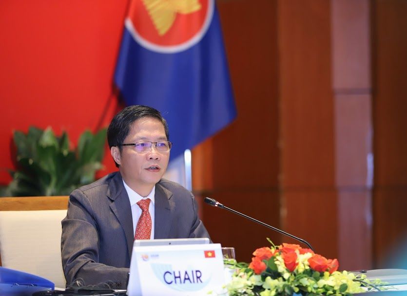 Bộ trưởng Kinh tế các nước ASEAN thảo luận về cách ứng phó dịch Covid-19 bo truong kinh te cac nuoc asean thao luan ve cach ung pho dich covid 19