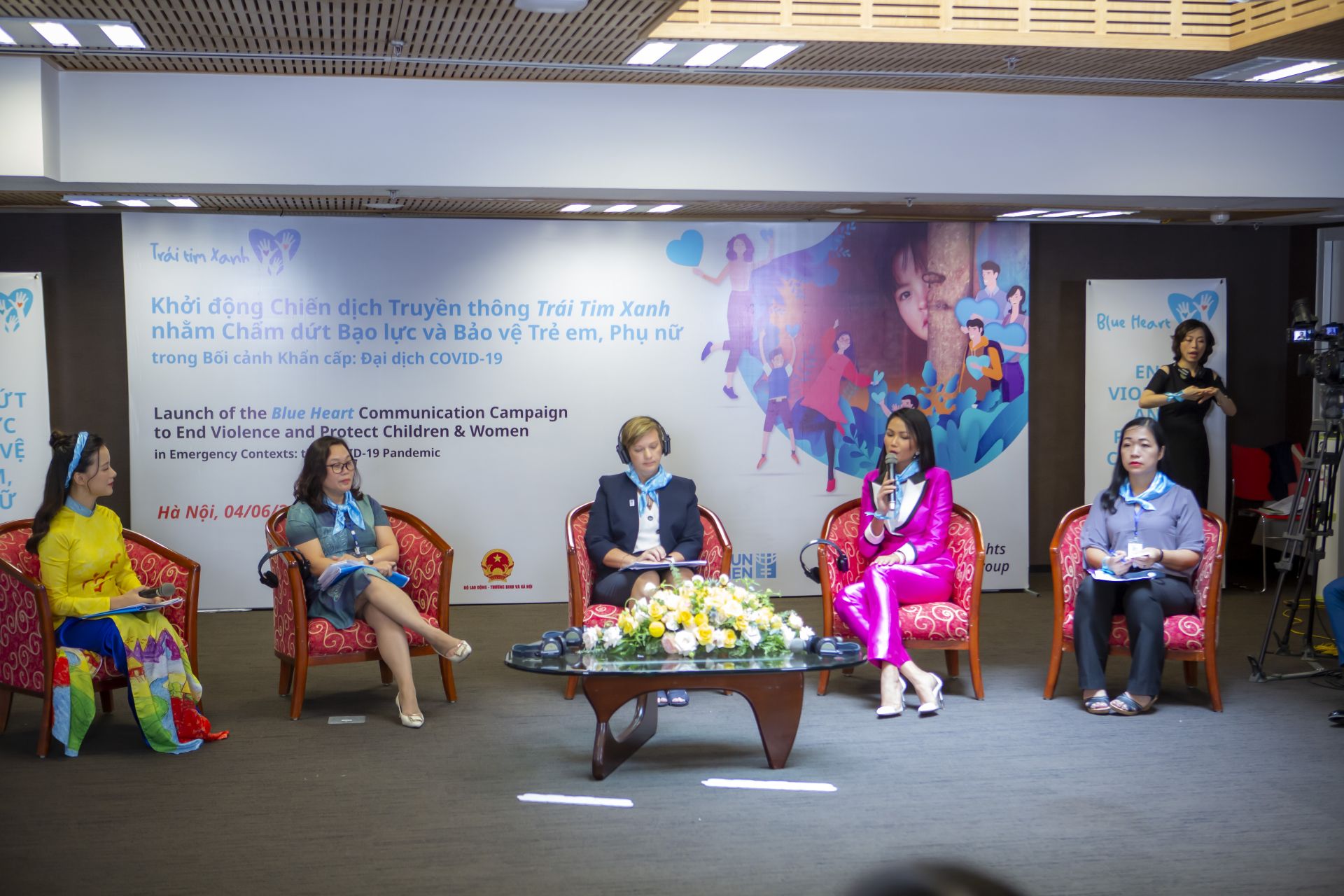 Chiến dịch Trái tim Xanh: Việt Nam chung tay bảo vệ trẻ em và phụ nữ