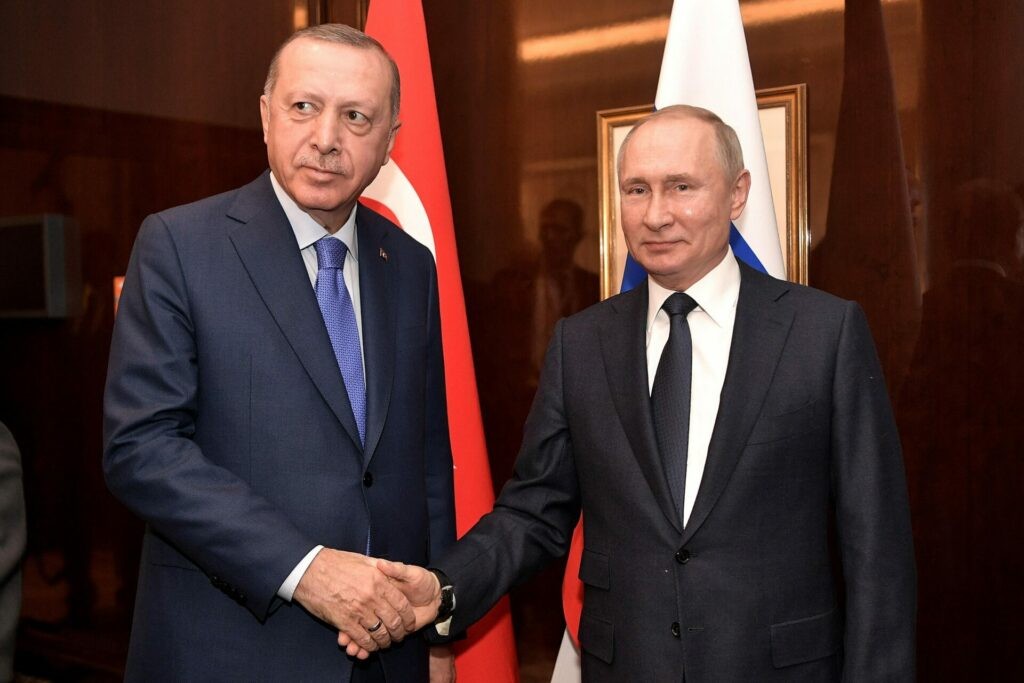 Tổng thống Nga Vladimir Putin sẽ gặp người đồng cấp Thổ Nhĩ Kỳ Recep Tayyip Erdogan vào ngày 5/8 tới. (Nguồn: Anadolu) Tổng thống Nga Vladimir Putin sẽ gặp người đồng cấp Thổ Nhĩ Kỳ Recep Tayyip Erdogan vào ngày 5/8 tới. (Nguồn: Anadolu)